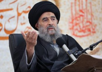 دیدار جمعی از کشیشان با آیت‌الله‌العظمی مدرسی